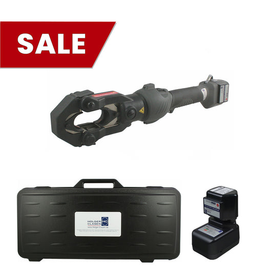 InLiner® IC15-Set Akku-hydraulisches Presswerkzeug im Koffer, 134kN, DIN Sechskant 10-630mm²