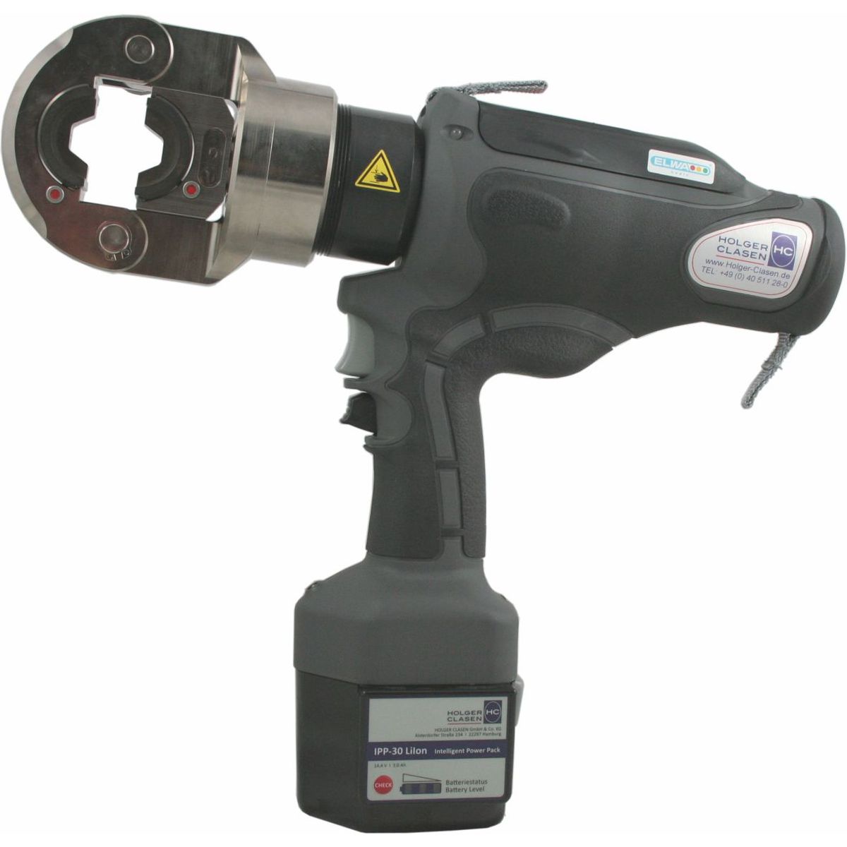 PressMax 14-A Set Akku-hydraulisches Presswerkzeug im Koffer, 140kN, DIN Sechskant 10-400mm²