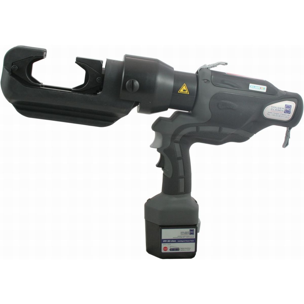 PressMax 15-O-Set Akku-hydraulisches Presswerkzeug im Koffer, 134kN, DIN Sechskant 10-630mm²