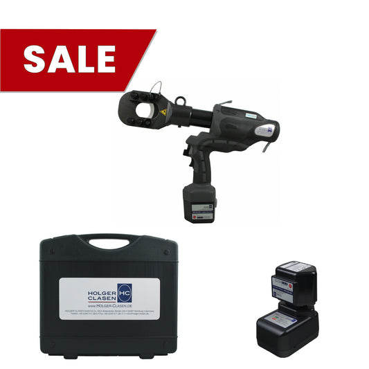 CutMax 4 Set Akku-hydraulisches Schneidwerkzeug im Koffer zum Schneiden von Seil und Kabel bis 42 mm