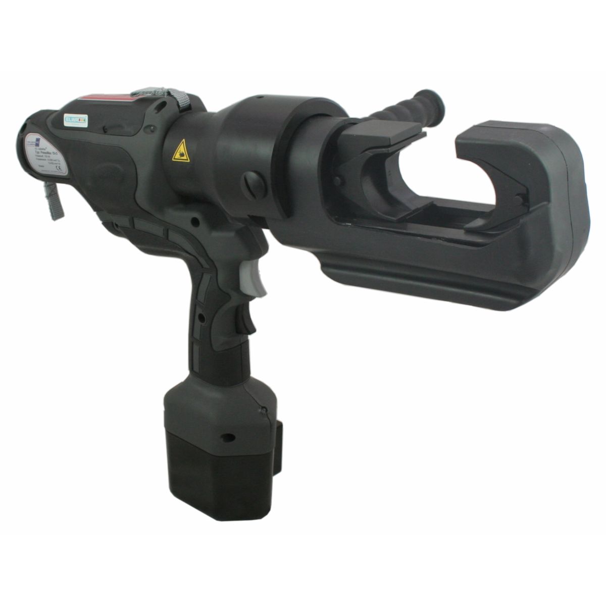 Holger Clasen PressMax 15-O Set Battery-operated Hydraulic Crimping Tool in a Case, 134kN, DIN hex. 10-630mm²